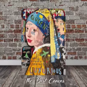 Girl With A Pearl Earring Pop Art