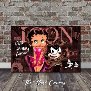 Betty Boop Livin Pop Art