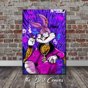 Bugs Bunny Purple Pop Art