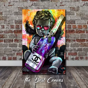 Cupid Chanel Pop Art
