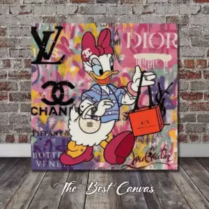 Daisy Duck Pop Art