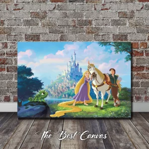Princess Rapunzel Wall Art
