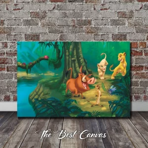 Lion King And Friends Wall Art