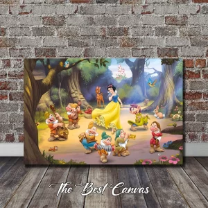 Snow White and The Seven Dwarfs Wall Art