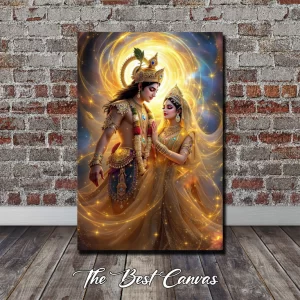 Radha Krishna Divine Love  Art