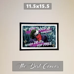 Joker #3 + Magnetic Poster Frame 11.5"x15.5"