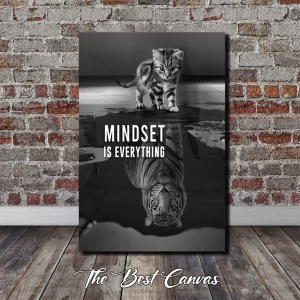 Tiger , Cat Mindset Inspirational