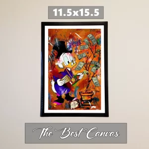 Scrooge McDuck #7 + Magnetic Poster Frame 11.5"x15.5"