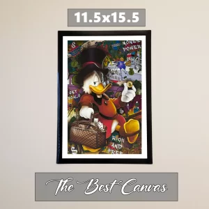 Scrooge McDuck #8 + Magnetic Poster Frame 11.5"x15.5"