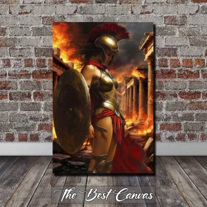 Roman Soldier Woman #3