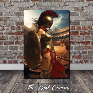 Roman Soldier Woman #2