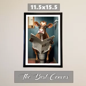 Cow #2+ Magnetic Poster Frame 11.5"x15.5"