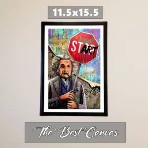 Einstein + Magnetic Poster Frame 11.5"x15.5"
