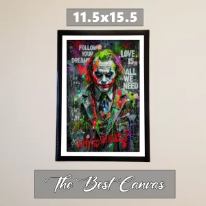 Joker #4 + Magnetic Poster Frame 11.5"x15.5"