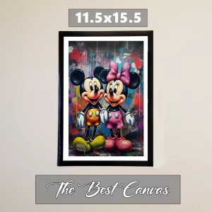 Mickey & Minnie + Magnetic Poster Frame 11.5"x15.5"