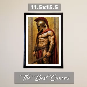Roman Soldier + Magnetic Poster Frame 11.5"x15.5"