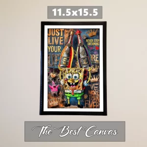 Spongebob + Magnetic Poster Frame 11.5"x15.5"