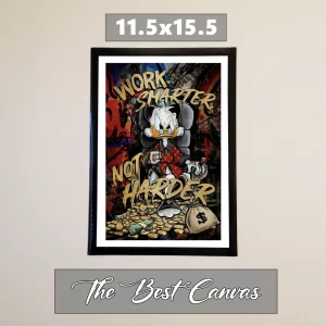 Scrooge McDuck #12 + Magnetic Poster Frame 11.5"x15.5"