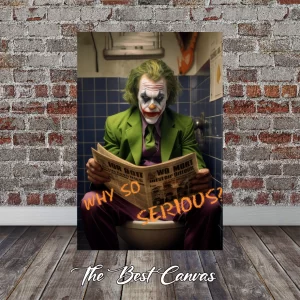 Joker #1 Funny Bathroom Art