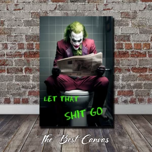 Joker #2 Funny Bathroom Art