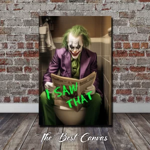 Joker #3 Funny Bathroom Art