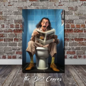 Funny #1 Bathroom Art