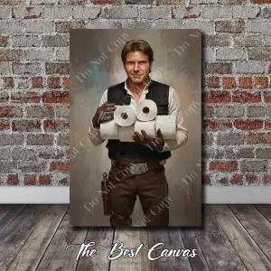 May the Flush Be With You: Han Solo's Toilet Paper Stockpile