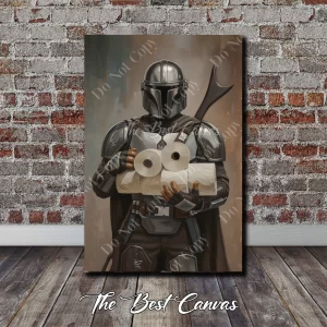Mandalorian & Toilet Paper - Star Wars Humor