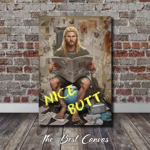 Asgardian Toilet Humor: Thor "Nice Butt"