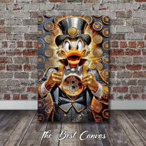 Scrooge McDuck: The Bitcoin Billionaire - A Modern Pop Art Masterpiece #29
