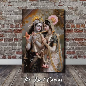 Divine Couple Radha Krishna: Spiritual Home Decor