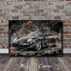 Porsche 997 - Custom artwork - Sport Car Art