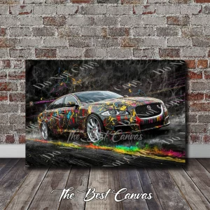 Custom Jaguar : Modern Art Meets Performance