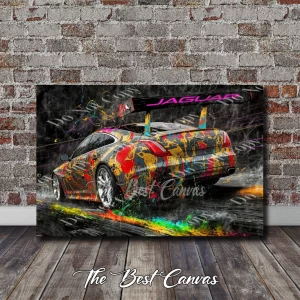 Custom Jaguar : Modern Art Meets Performance