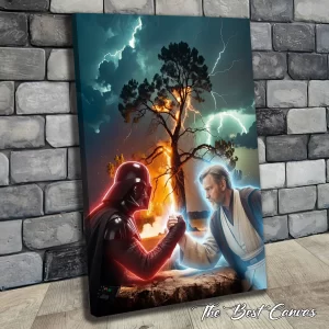 Darth Vader vs. Obi-Wan Kenobi: A Fateful Arm Wrestling Match